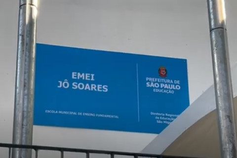 EMEI JÔ SOARES É INAUGURADA NA ZONA LESTE DA CAPITAL.