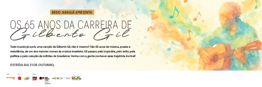 65 anos de carreira de Gilberto Gil